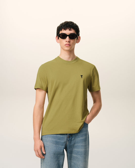 Green Cotton Ami De Coeur T-shirt